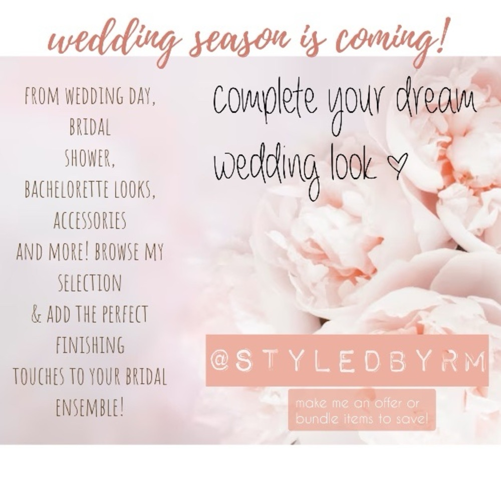 WEDDING SEASON IS COMING! 💍👰🏼🍰🍾